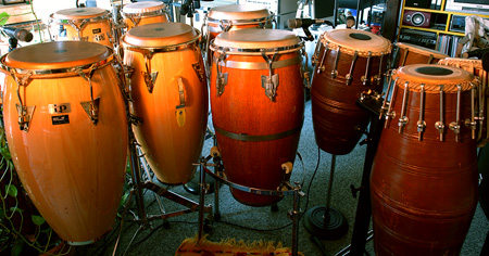 Congas and more.